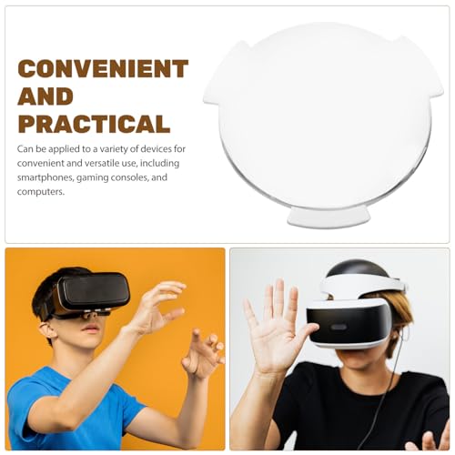 Vr Lenses 0.98 in Light Blocking Winged Biconvex Replacement Lens for DIY 3D Headset Vr Accessories Compatible with Smartphones Consoles and Computers 20 Pack