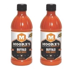 Moore Sauce Wing Buffalo 16 oz (Pack of 2)