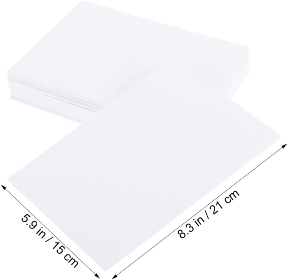 STOBOK 120sheets Watercolor Paper Bulk Pack Bristol Paper Acid Ph Neutral Cold Press for Boys and Girls