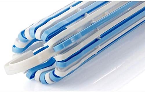 XUANLAN Practical Sock Dryer Umbrella Shape Sock Dryer Can Rotate The Drying Rack Plastic Underwear Towel Home Folding Round Multi Clip,9 Peg Easy to Carry