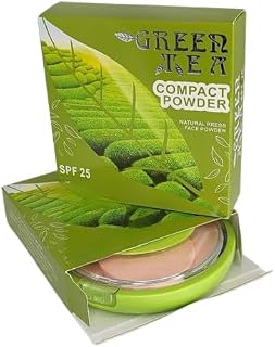 VBA 99% natural pressed powder XL size Compact (GREEN TEA, LARGE) Price In India