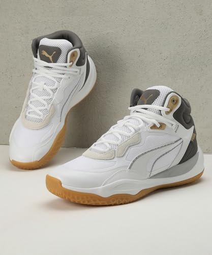 Image of Puma Unisex-Adult Playmaker Pro Mid Trophies Basketball Shoe