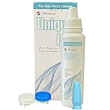 Menicon Unique pH Multi-Purpose Saline Solution 4 Oz and DMV Scleral Cup Large Contact Lens or...