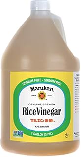 Marukan Genuine Brewed Rice Vinegar, 1 Gallon (Pack of 1)