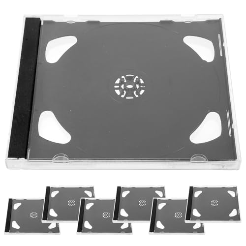 NUOLUX �|�[�^�u��CD���C�i�[�m�[�g���[�\ �ƒ�p�ɍœK��DVD�{�b�N�X�Z�b�g 6���荕�FPS���f�B�X�N�I�[�K�i�C�U�[CD�z���_�[�{�b�N�X�I�[�K�i�C�U�[