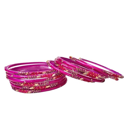 Shemass™ New Drop Design Bangle/Traditional Glass Bangle Set For Women & Girls |Indian Bollywood Colourful Glass Bangles3