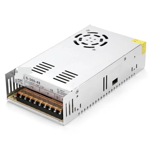 Alimentation LED 12V 30A haute performance avec protection contre surtension pour ruban lumineux