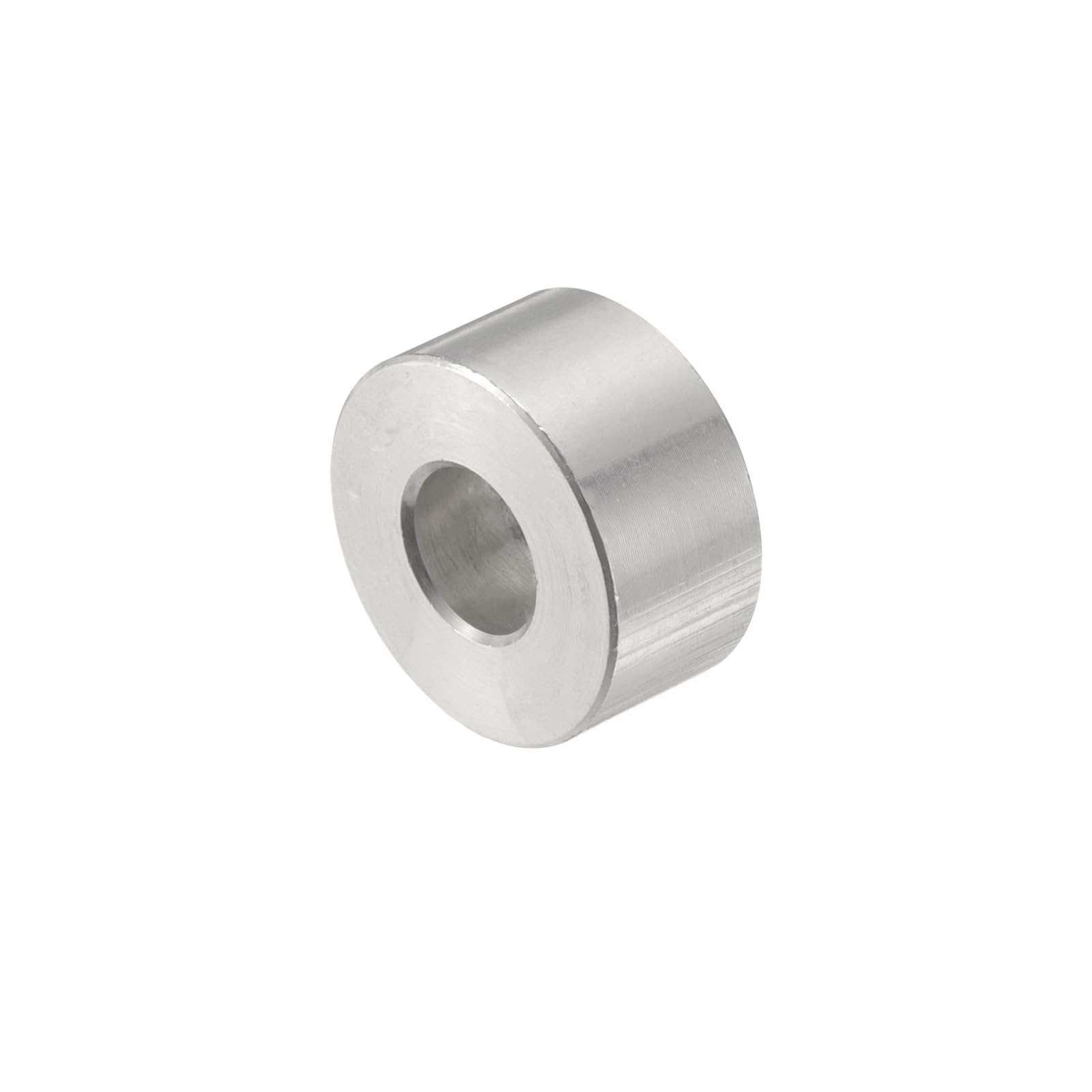 QUARKZMAN 12pcs M8 Separadores de Aluminio, Espaciadores Redondos de Metal Espaciadores Metálicos de Aluminio para M8 Tornillo Pernos, 8.5x20x10mm (ID*OD*Esp.)