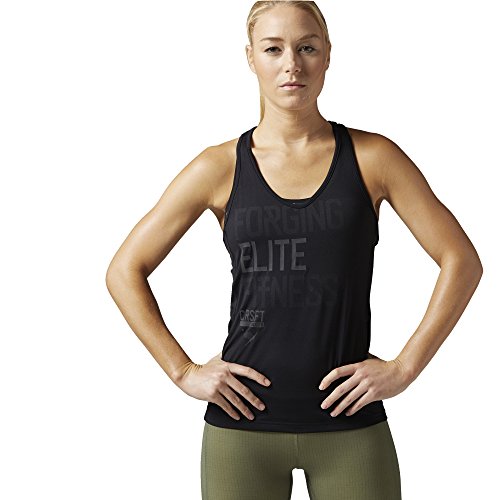 Reebok CF Strength II Tank débardeur de sport femme noir