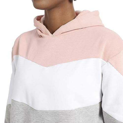 Image of Campus Sutra Women Cotton Hooded Neck Sweatshirt