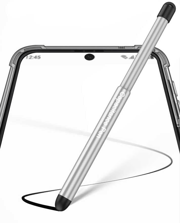 Zore Pencil 06 Dokunmatik Çizim Kalemi Gümüş