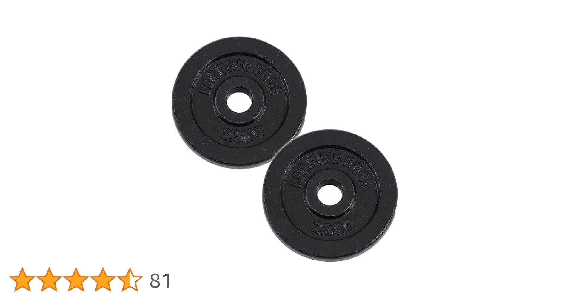 Amazon | リーディングエッジ ダンベルプレート アイアン 各種(1.25kg