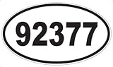 US Decal, Inc. Number 92377 Oval Sticker