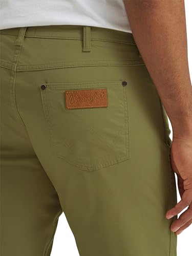 Wrangler Men's Relaxed Fit Taper Jeans, Olive, 34 x 34 - image 3