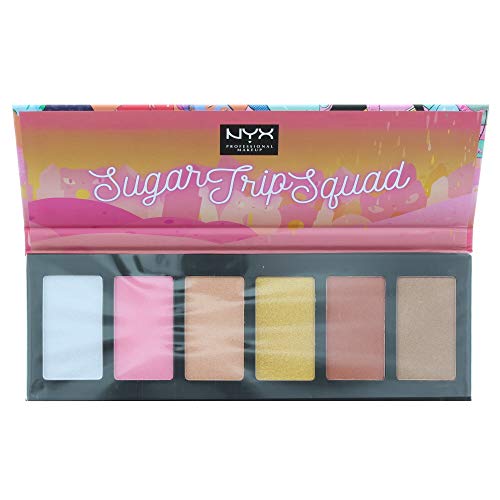 NYX Sugar Trip Squad Highlighting Palette 6 X 5g