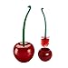 Produktbild Konesky BadeZimmerToilette Scrubber-Set, ToilettenBürste und Halter-Set kirschförmigen ToilettenBürste, toliet ReinigungsWerkzeug für Dusche, Ecken, Küch
