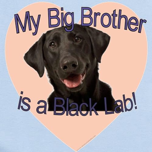 CafePress Black Lab Brother Long Sleeve Infant Bodysuit Cute Long Sleeve Infant Baby Bodysuit Romper2