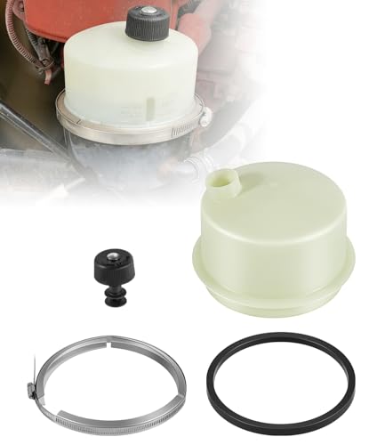575.1078CK Power Steering Reservoir Cover Kit - Fits Freightliner & Peterbilt Trucks, Replaces OEM 575.1078 575.1027 575.1028 - Complete Leak-Proof Repair Set