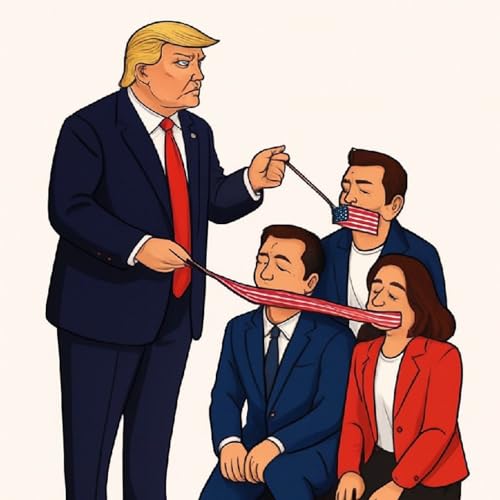 Donald Trump y la mordaza invisible: cuando el poder teme a la verdad Podcast Por  arte de portada