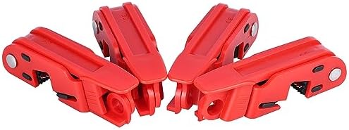 RealPlus Circuit Breaker Lockout, Lockout Tagout Breaker Lock for Standard Single and Double Toggles, 8 Pack - 5