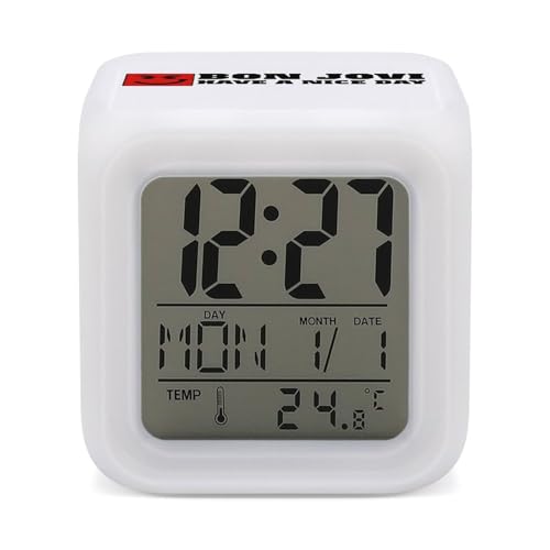 �ڊo�܂����v Bon Jovi �{���E�W�����B �u�����v �f�W�^�� LED���C�g ���₷�� �d�r�� ������� ���킢�� ���x�v �J�����_�[ �v���[���g