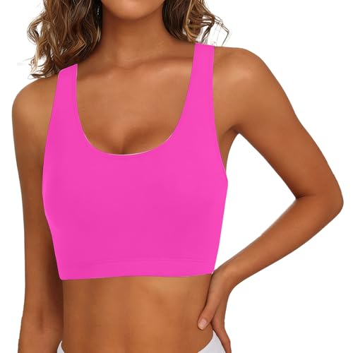 Haut de bikini contre les irritations en fibres douces avec séchage rapide pour le sport