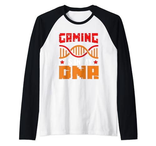 El juego está en mi ADN Camiseta Manga Raglan