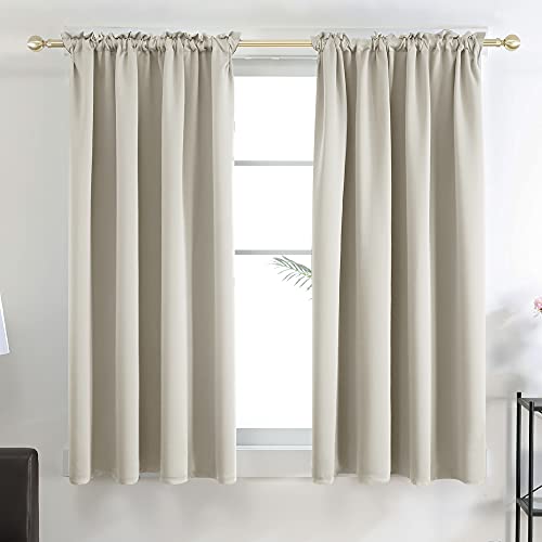 cream curtains