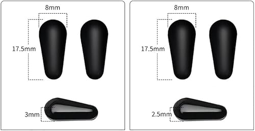 Miniatura 2 de 20 pares de lentes de silicona para ojos, almohadillas de nariz autoadhesivas, almohadillas de nariz suaves y adhesivas, almohadillas para la nariz,