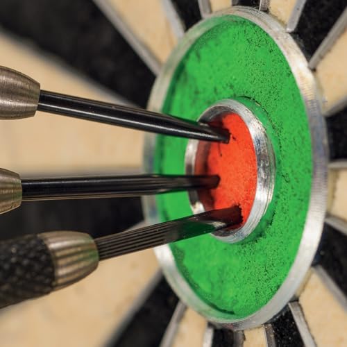 WINMAU Plasma Dartboard-Lichtpaket - Schwarzes 360-Grad-Licht mit schwarzer Pro-Line-Dartboard-Umrandung