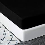 Mohap Fitted Sheet Queen Wide Band Deep Pocket Tight Fit Hotel Quality Double Brushed Microfiber 180