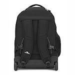 High Sierra Freewheel Wheeled Laptop Backpack, Black, 20.5 x 13.5 x 8-Inch - Image 3