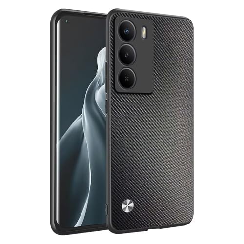 HONLEN Funda para Realme 14X 5G (6.67' Inches) Carcasa de Negocios Respaldo de Cuero Kevlar
