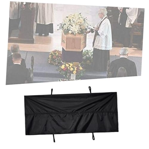 SOLUSTRE 1pc Fowl Corpse Bag Pet Body Bag Isolation Bag Leakproof Carcass Bag Cadaver Pouch Cadaver Bags Petgentle Medical Body Bags Portable Corpse Bag Fowl Body Bag Dead Body Bag Black