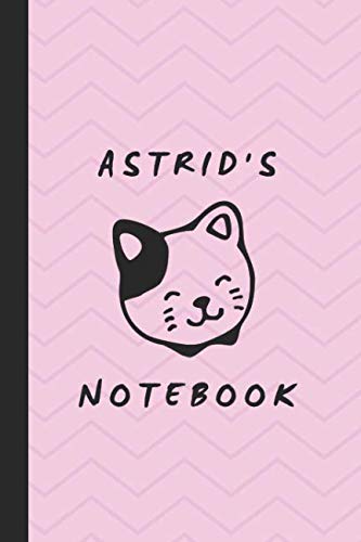 Astrid's Notebook: Personalised Journal Book For A Girl Named Astrid