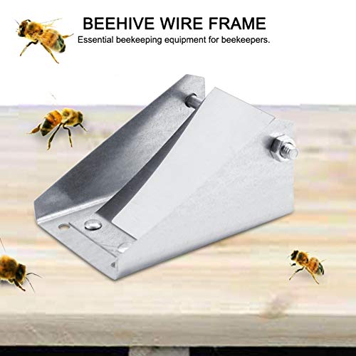 Omabeta Bienenstock Wickelrahmen Edelstahl Leicht zu reinigen Leicht zu installieren und zu entfernen Sicheres und… – Bild 7