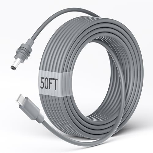 Cable Starlink Mini impermeable de 15m con paso de energía de 100W PD y calibre 18AWG
