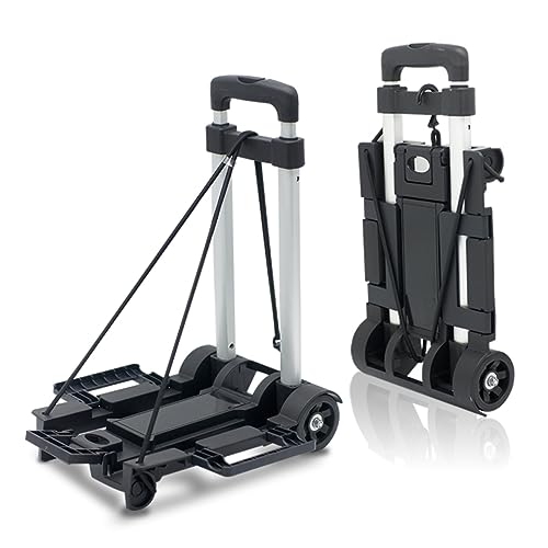 Carretilla Plegable de Aluminio para Compra y Equipaje miniatura 3