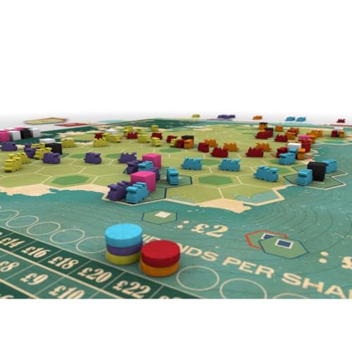 Juego de mesa Irish Gauge estrategia para 3-5 jugadores miniatura 6