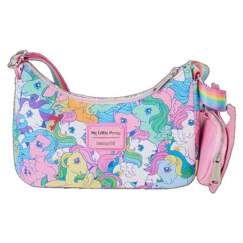 Loungefly MLP All Over Print Crossbody with Coin Bag2