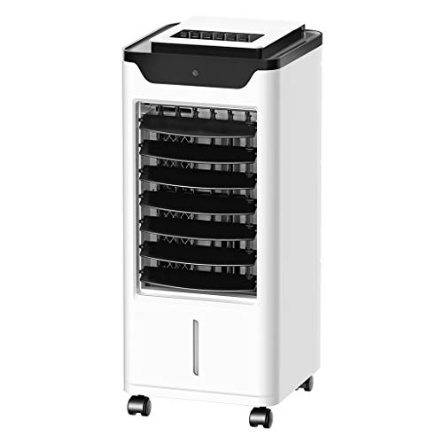 Climatizador Evaporativo,Climatizador Portátil, Enfriador de ventilador evaporativo portátil con control remoto, tanque de agua 4L - Filtro de polvo - 3 configuraciones de velocidad - Función de sincr