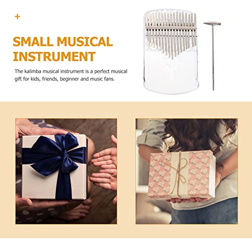 BIENKA 1 Set Kalimba Pouce Piano 17 Touches Cristal Acrylique Doigt Piano Main Piano Marimba Portable Instrument De… - Les Beatles, Paul McCartney, John Lennon, RIngo Starr, George Harrison BIENKA 1 Set Kalimba Pouce Piano 17 Touches Cristal Acrylique Doigt Piano Main Piano Marimba Portable Instrument De… – Image 6
