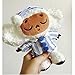 Hanyyj Juguetes De Peluche Cheburashka Lindo Juguete De Peluche Mono De Ojos Grandes con Ropa Muñeca Suave Anime Bebé Niños Dormir Apaciguar Juguetes para Niños 20 Cm