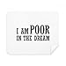 I Am Poor in The Dream Cleaning Cloth Screen Cleaner 2pcs Suede Fabric