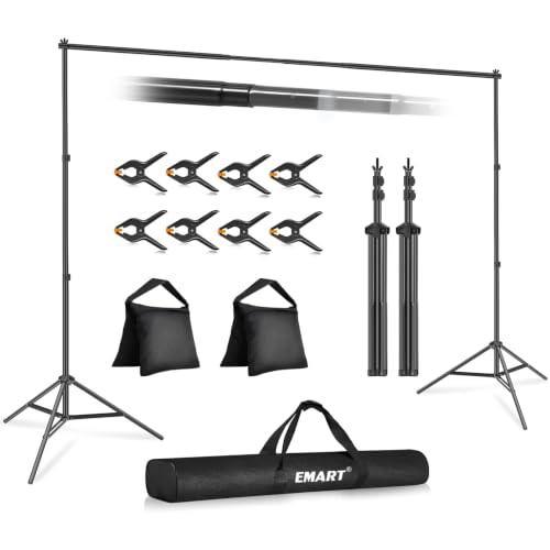 EMART Backdrop Stand 10x7FT