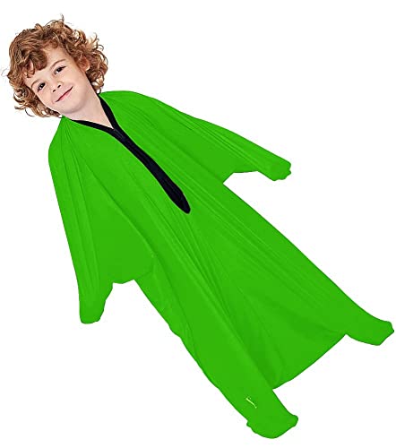 ZYUBOESO Sensory Sox Sensory Calcetín Cuerpo Entero TDAH Autismo Estrés y Ansiedad Aliviar Estimulación Presión Profunda Juguete Terapia Ejercicio Sensorial (Color : Green, Size : L/Large-71 * 142cm)