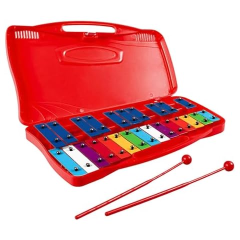 Oldmoom 25 Note Chromatic Glockenspiel for Kids Cover