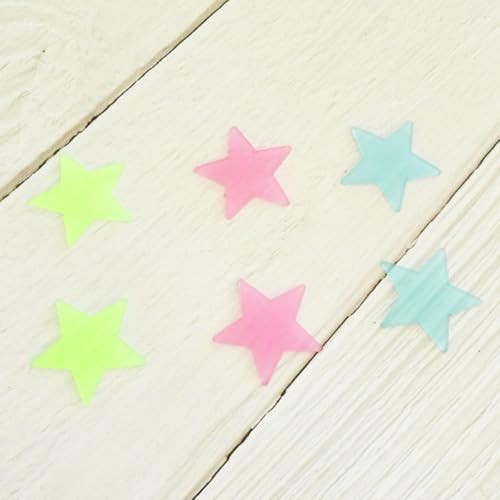 Stickers de techo luminiscentes estrellas y luna Toyvian miniatura 4