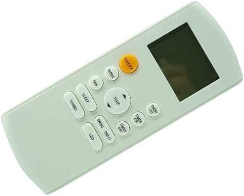 HCDZ Mando a Distancia de Repuesto para MrCool A-12-HP-115B-MS A-18-HP-230B-MS A-24-HP-230B-MS A-09-HP-115B-LG A-12-HP-230B-LG A-09-HP-230B-MS Smart