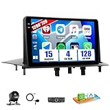 SIXWIN 4+128 Android 15 Autoradio pour Renault Megane 2 Export 2009 2014, avec Carplay Android Auto, IPS Écran Tactile 9’’ Poste Radio avec WiFi GPS Bluetooth 5.0 FM RDS Radio EQ+ Caméra